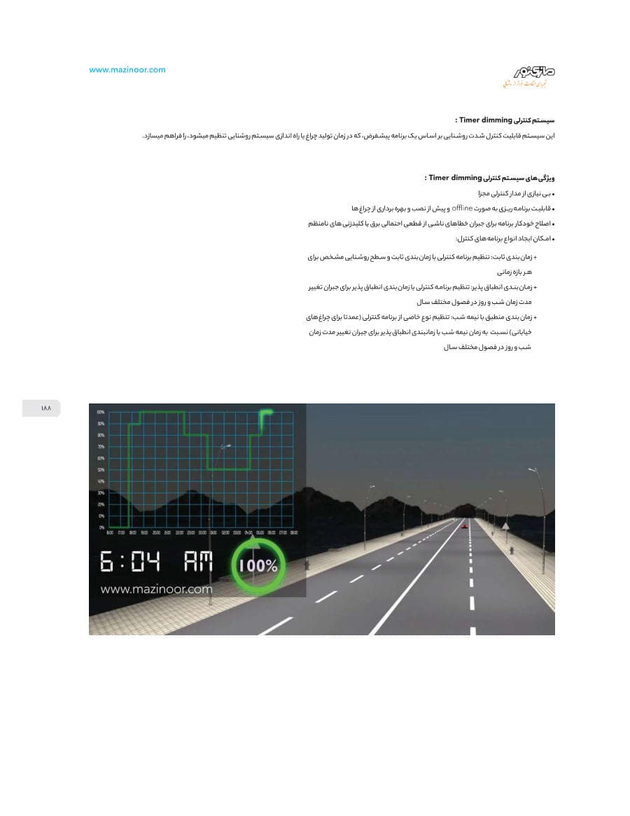 Timer Dimming Control System