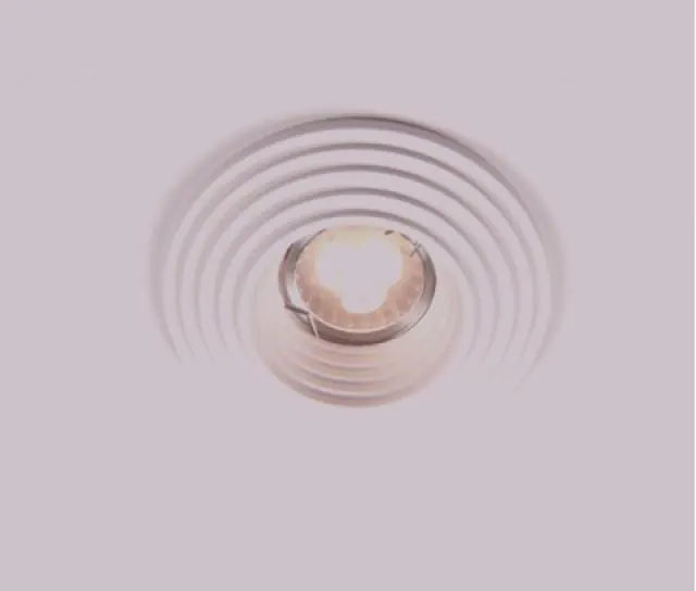 فریم گچی کد SPL-11052 (Surface-Mounted Wavy Plaster Frame SPL-11052)
