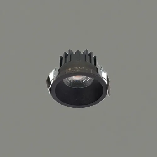 N1024 — چراغ سقفی توکار (recessed ceiling downlight, 12W, 6.8cm cut-out)