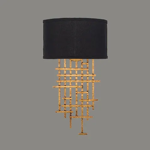 N2004 classic wall light with E14 candle base