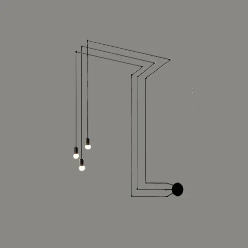 AG110 pendant/cable light with G9 base