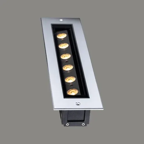 XB2RKB0635 — چراغ دفنی بیرونی (outdoor in-ground/recessed uplight, 8.7W)