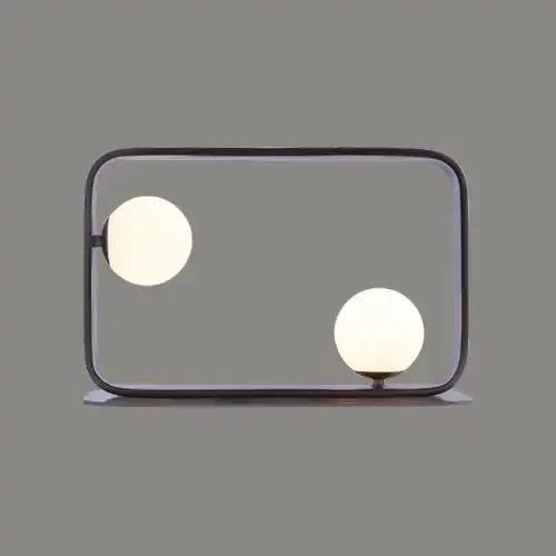 JH016 — چراغ رومیزی (table lamp, 2×3W, G9 socket)