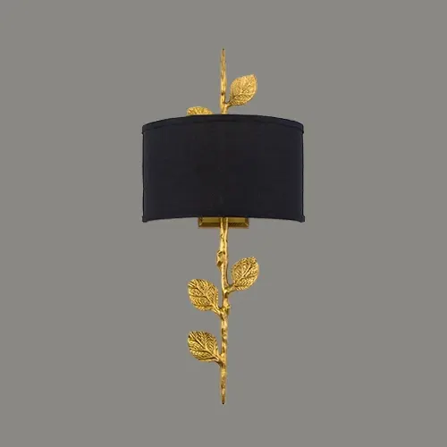 N2001 classic wall light with E14 candle base